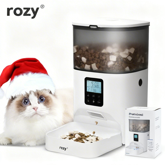 verozy® Smart Automatic Cat Feeder: The Purr-fect 24/7 Meal Butler for Your Royal Feline – Banish 5 AM Wake-Up Calls & Mid-Work Panic!