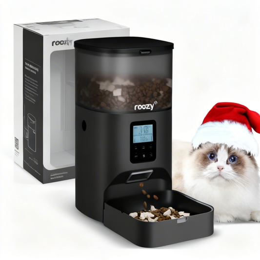 verozy® Smart Automatic Cat Feeder: Your Feline’s 24/7 Personal Gourmet Butler | Timed Meals, Fresh Kibble Lock, & Remote Control for Busy Humans & Hungry Kitties!