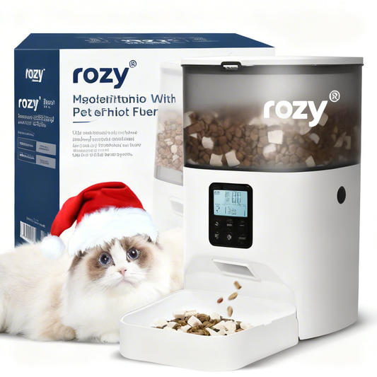 verozy® Smart Automatic Cat Feeder: Your Feline Royalty’s 24/7 Personal Snack Butler – Never Miss a Mealtime, Even When You’re Chasing Your Own Tail!
